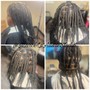 Half Feed- Ins/ Half Box Braids