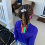 Peek a Boo Color with Braids