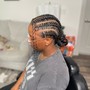 Smedium Knotless Boho Bob