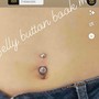 Belly button piercing