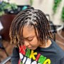 LOCS WASH AND DRY-  no style or retwist