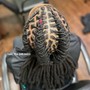 LOCS WASH AND DRY-  no style or retwist