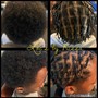 Kids smedium knotless Box Braids