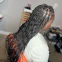 Medium (Mid-Back) Adult Knotless Braids