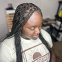 Medium (Mid-Back) Adult Knotless Braids