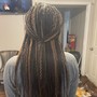 Medium Box Braids