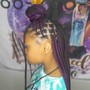 Kid's Knotless Braids(10yrs and under)