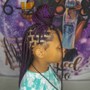 Kid's Knotless Braids(10yrs and under)