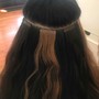 U-Part Wig Extensions Install