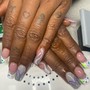 Acrylic Nails, Pedicure - Nail Art