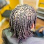 Loc Retwist with Rope Twist