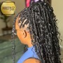 Human hair curl renewal