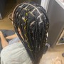 Medium Knotless Boho Braids