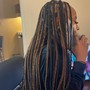 Small knotless braids