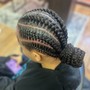 Small Knotless Braids