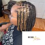 Bohemian Box Braid Bob