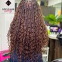 Large Knotless Braids