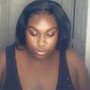 Medium knotless braids