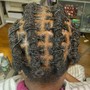 Natural Hair (Silk Press)