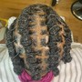 Natural Hair (Silk Press)