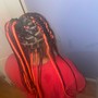 8-10 Feed in braids (hair provided)