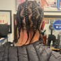 Add on svc Extension hair 6 cornrows