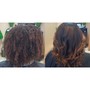 Takedown, Scalp detox, Shampoo Deep Conditioner and blow dry & Trim ends