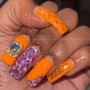 Short Acrylic Nails