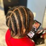 Kid's Natural braids (style)