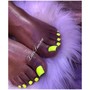 Add gel to a pedicure spa