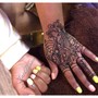 Henna body art (arm)