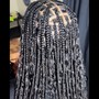 Goddess/boho Knotless Braids (SMEDIUM)