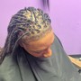 5-8 feed-in braids