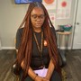 Knotless Box Braids (Smedium, Butt Length, 72")