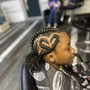 KIDS NATURAL HAIR Cornrows STYLE