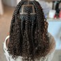 Med Knotless Box Braids