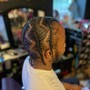 (MEN ) GO OFF KAY !  ( FREESTYLE STITCH BRAIDS )