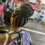 2 Braids WITH PONYTAIL