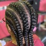 2 FEED- IN BRAIDS NO WASH