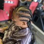 KIDS NATURAL HAIR Cornrows STYLE