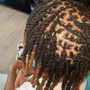 Kid's Starter Locs w/ Style Added