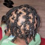 Kid's Starter Locs w/ Style Added