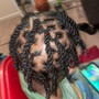 Kid's Starter Locs w/ Style Added