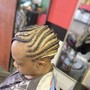 2 FEED- IN BRAIDS NO WASH