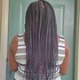 Knotless braids