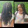 Kids crochet braids