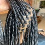 Small boho knotless twist long