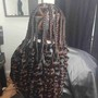 Large Knotless Braids