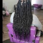 Small Knotless Braids