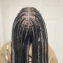 Medium Twists on natural hair